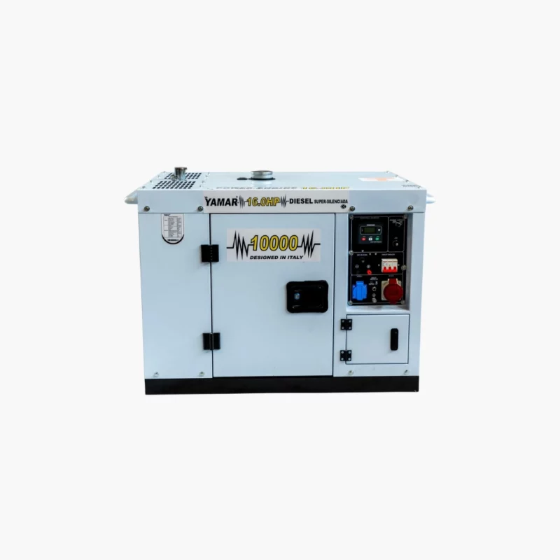 גנרטור דיזל YAMAR 10,000 - תלת-פאזי מושתק כולל חופה ומנוע 16HP