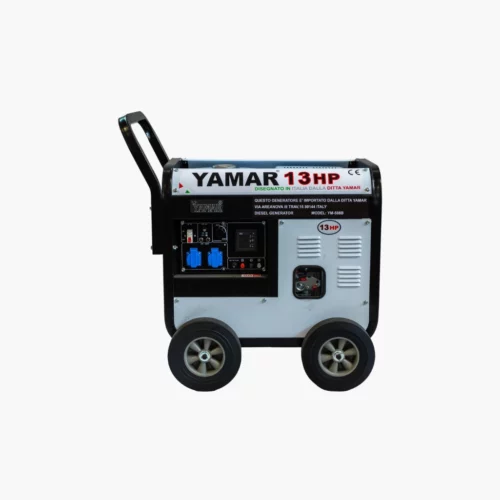 גנרטור דיזל YAMAR 8000 - 6500W חד-פאזי פתוח עם מנוע 13HP