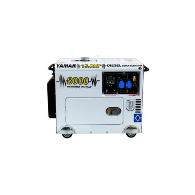 גנרטור דיזל YAMAR 8000 - 6500W חד-פאזי מושתק כולל חופה ובקר חכם מובנה
